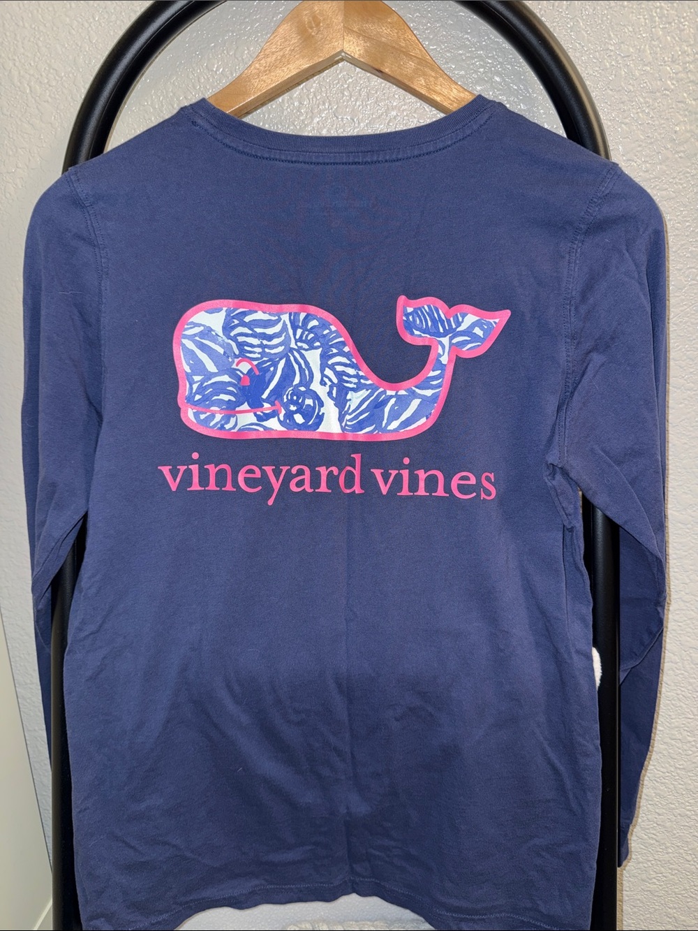 Vineyard vines, whale long sleeve T-shirt